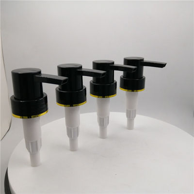 33/410mm Plastikflaschen-Pumpe, Lotions-Zufuhr-Pumpen-Ersatz mit Gold herum
