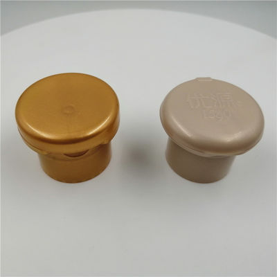 Verschiedene Plastikflasche Flip Top Cap Round Shape der Volumen-Kosmetik-28mm