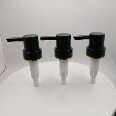 33/410mm Plastikflaschen-Pumpe, Lotions-Zufuhr-Pumpen-Ersatz mit Gold herum