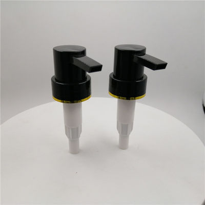 33/410mm Plastikflaschen-Pumpe, Lotions-Zufuhr-Pumpen-Ersatz mit Gold herum