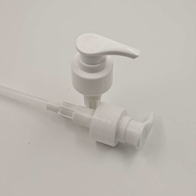 Der Schwarzweiss-- Schrauben-Plastik-28/410mm Dosierung Lotions-Flaschen-der Pumpen-2cc