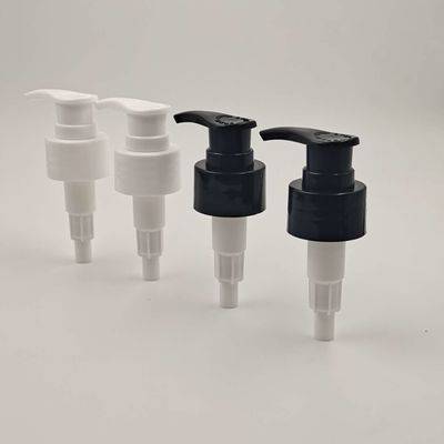 Der Schwarzweiss-- Schrauben-Plastik-28/410mm Dosierung Lotions-Flaschen-der Pumpen-2cc