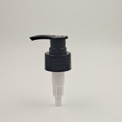 Der Schwarzweiss-- Schrauben-Plastik-28/410mm Dosierung Lotions-Flaschen-der Pumpen-2cc