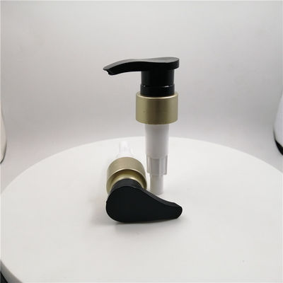 Doppelte Strukturen 28 410 Dosierung Matte Black Soap Dispenser Pumps 4cc
