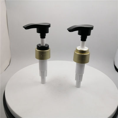 Doppelte Strukturen 28 410 Dosierung Matte Black Soap Dispenser Pumps 4cc