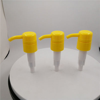 Teller-Seifenspender-Pumpen-gelbe Farbe des Rost-Beweis-Plastik-28mm