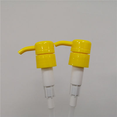 Teller-Seifenspender-Pumpen-gelbe Farbe des Rost-Beweis-Plastik-28mm