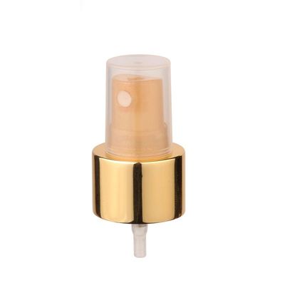 18mm Nebel-Sprüher Parfüm-1.4cc/T, kosmetisches Pumpen-Zufuhr-Gold und silberne Schließung