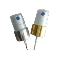 18mm Nebel-Sprüher Parfüm-1.4cc/T, kosmetisches Pumpen-Zufuhr-Gold und silberne Schließung