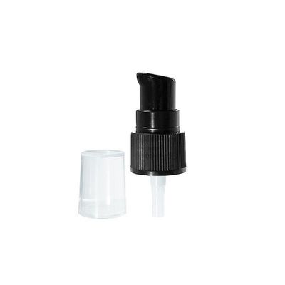 Schwarze kosmetische 18 410 Behandlungs-Pumpe, luftlose Lotions-Pumpe mit Overcap