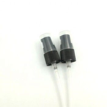 Schwarze kosmetische 18 410 Behandlungs-Pumpe, luftlose Lotions-Pumpe mit Overcap
