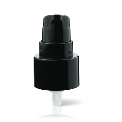 Schwarze kosmetische 18 410 Behandlungs-Pumpe, luftlose Lotions-Pumpe mit Overcap