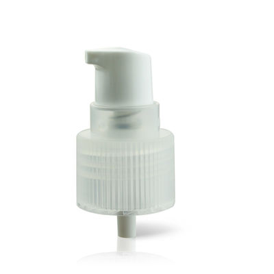 Weißes luftlose Pumpen der Farbe18/410 für Dosierung der Kosmetik-1.5cc/T