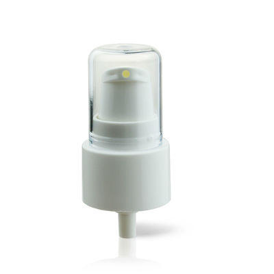Weißes luftlose Pumpen der Farbe18/410 für Dosierung der Kosmetik-1.5cc/T