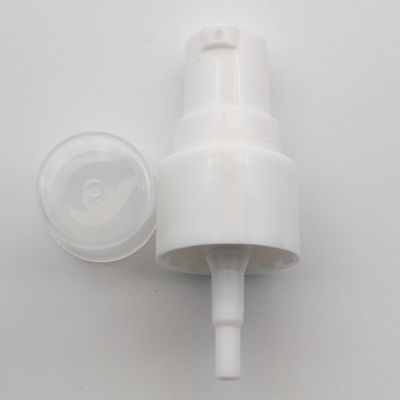 Weißes luftlose Pumpen der Farbe18/410 für Dosierung der Kosmetik-1.5cc/T