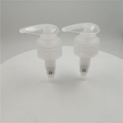 Transparente Plastikflüssigseife-Zufuhr-Pumpe, Pumpe der Lotions-28 410 für Pflegespülung