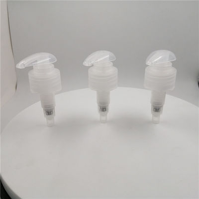 Transparente Plastikflüssigseife-Zufuhr-Pumpe, Pumpe der Lotions-28 410 für Pflegespülung