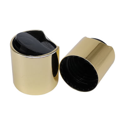 Aluminium-24mm Disketten-Spitze Flip Cap For Shampoo Bottle des Rost-Beweis-