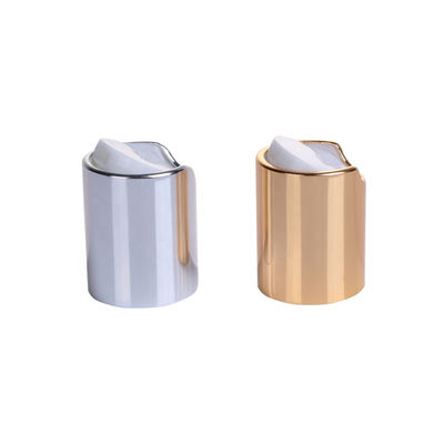 Aluminium-24mm Disketten-Spitze Flip Cap For Shampoo Bottle des Rost-Beweis-