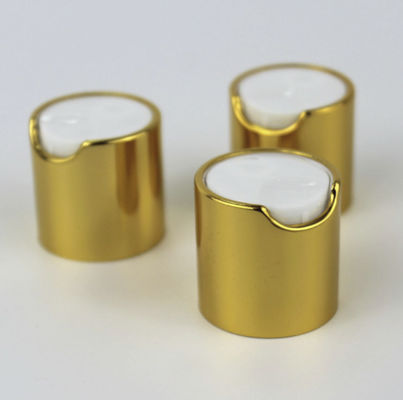 Aluminium-SGS bescheinigen 28mm Disketten-Spitzenkappe, schützende die Disketten-Spitzenschließung