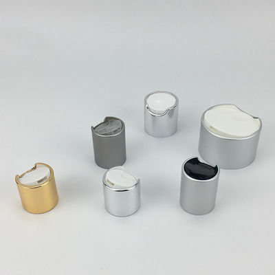 Glatte Aluminiumschließung irgendeine Disketten-Spitzenkappe der Farbe20/410 schraubenartig