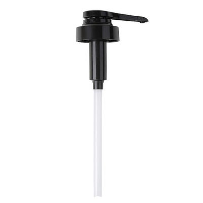 Schwarzes verschütten nicht 38mm Plastikgallonen-Pumpen, Küchen-Gebrauch der Sirup-Pumpen-750ml