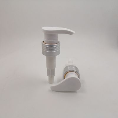 lotions-Flaschen-Pumpen-Ersatz 4cc 28mm Aluminiummit silberner Schließung
