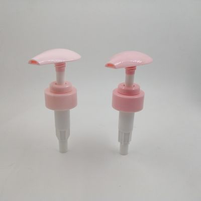 Rosa SGS-Zustimmungs-Lotions-Flaschen-Pumpe, Desinfizierer-Zufuhr-Pumpe für Haushalt