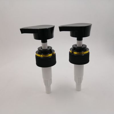 Schraubenartige 33mm Schwarz-Lotions-Pumpe Dosierungs-1.5ml/T für flüssige Flasche