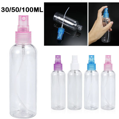 Multi transparente Plastikspray-Pumpflasche des Gebrauchs-100ml für Make-up