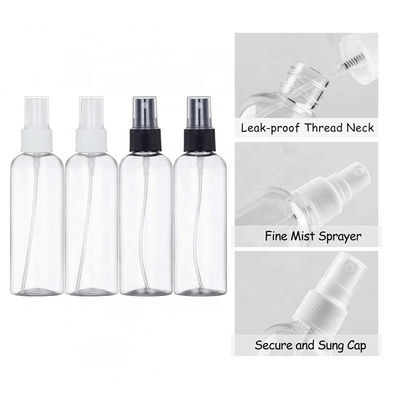 Kundengebundene Farbplastikpumpen-Sprühflaschen 10ml 30ml 50ml 60ml 100ml
