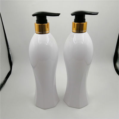 Nicht Fleck- 33/410 Plastikzufuhr-Flaschen mit Pumpe, weiße Pumpflasche 500ml
